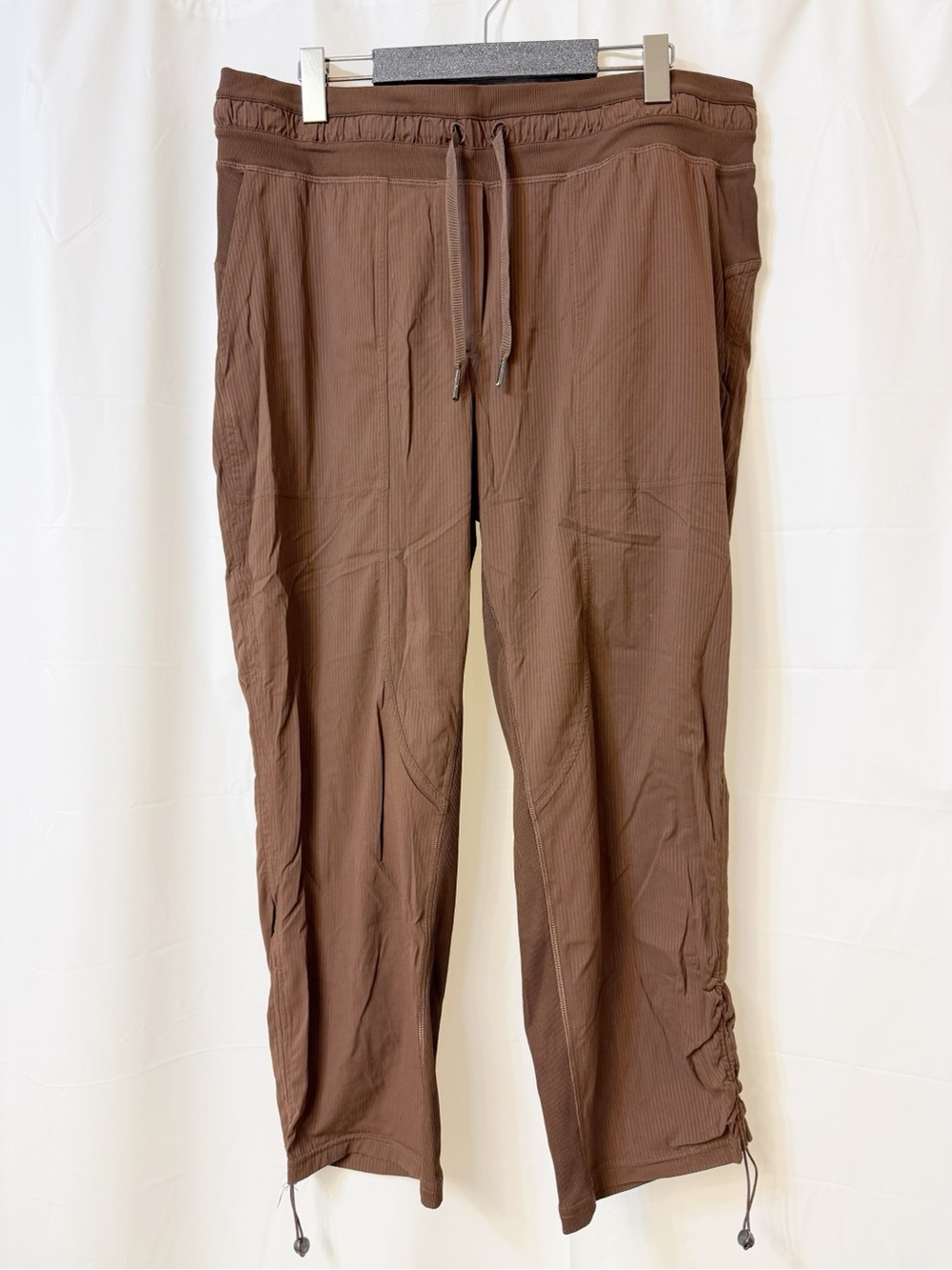 Lululemon Dance Studio Mid-Rise Cropped Pant Lava Cake Brown Size 12